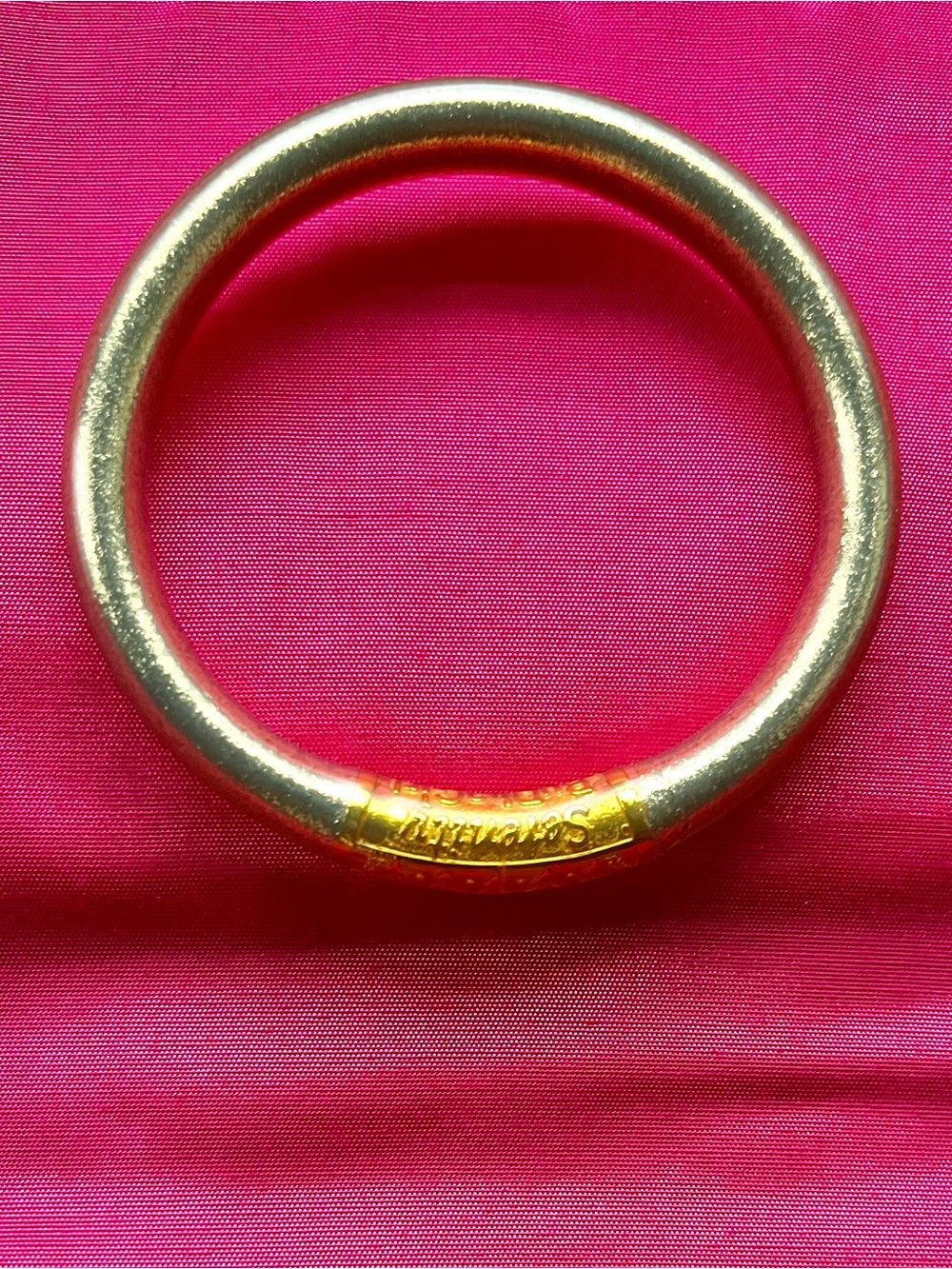BuDhaGirl Etoile Tzubbie All Weather Bangle w/ Pouch Size Medium NWOT - Picture 1 of 6